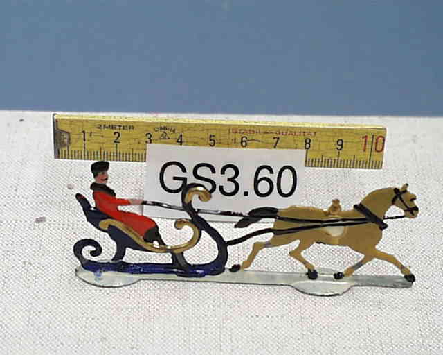 Interest object (flat)/tin figure (flat): team: sleighs & game accessories?